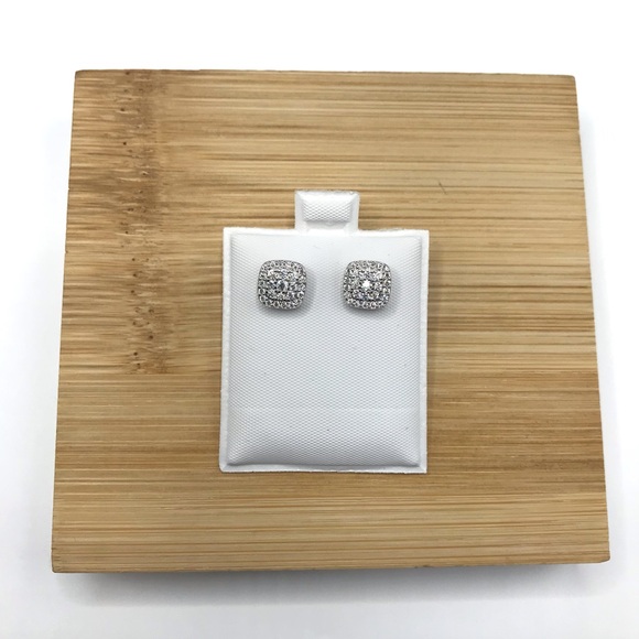 925 Sterling Silver 1.20CT MOISSANITE screw back Stud unisex Earrings - Picture 6 of 13